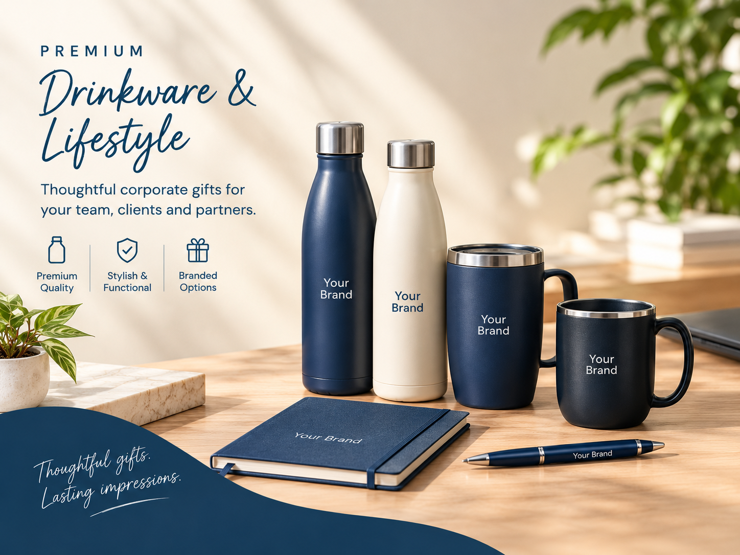Branded apparel and accessories for corporate gifting